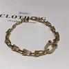 New South Korea Metal Chain Bracelet Elegant Fashion Simple Geometric Bracelet Women's Jewelry