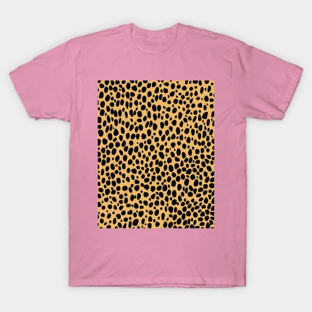 T Shirt Women Cheetah Skin Spor Polka Dot Brown Black Dalmantion Harajuku Print Kawaii Tshirt Summer Short Sleeve Female T-Shirt Top Tee