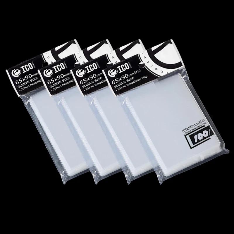 100pcs/pack 65*90mm Card Sleeves Card Protectors Size for Football Cards, Sport Cards, MTG Cards Collection Card Storage