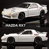 1/32 Mazda RX7 Alloy Car Model Diecast Toys Vehicles Children Boys Gift Sound and Light Collection Miniature Voiture Home Decor