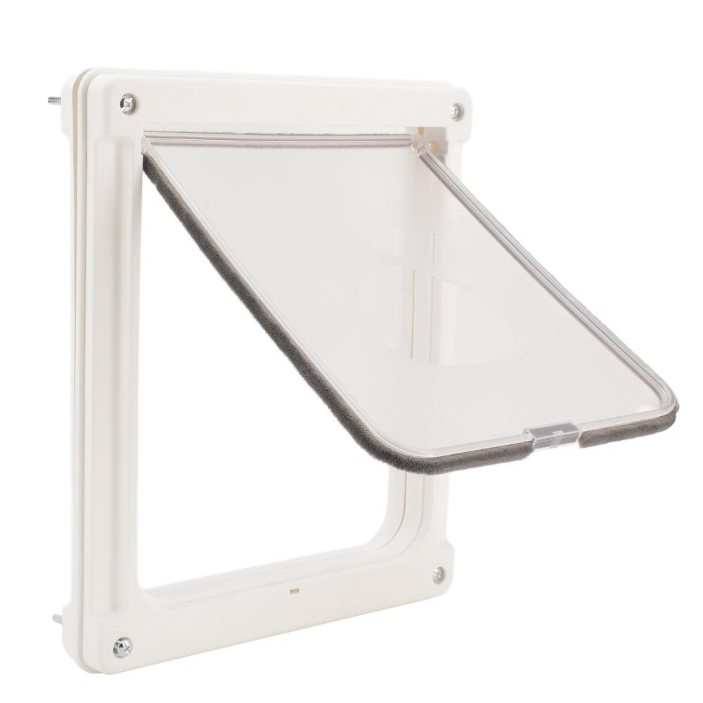 Small Size Cat Flap Smooth Flap Dog Flap Safe Opening Pet Door House Door Opening