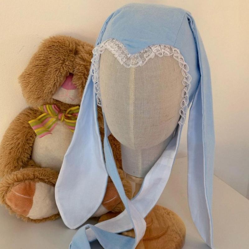 Halloween Funny Hat for Girls Halloween Long Ears Hat Rabbit Warm Birthday Gifts