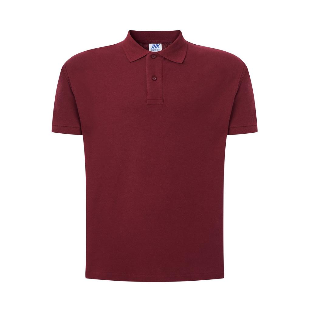 JHK Mens Pique Regular Polo Shirt
