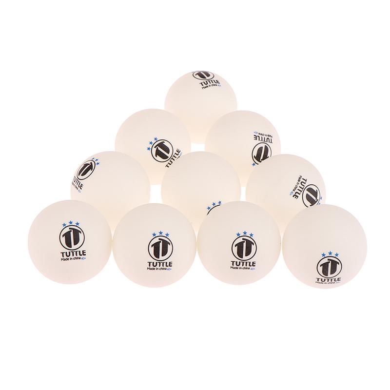 10Pcs 3-Star Professional Ping Pong Balls 40Mm High Elasticity Games Supplies