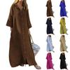 Dress For Women Spring  Long Sleeve Flowy Beach Vacation Long Shirt Dress