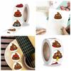 500pcs Funny Poop Emoticons Sticker Self-adhesive Reward Sticker Stationery Sticker  Home Decor