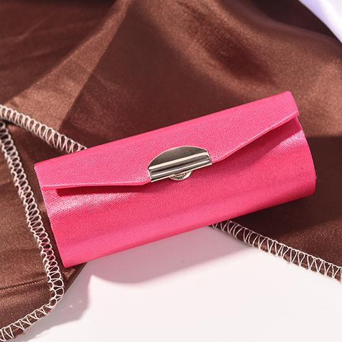 

Fashion 1pc Lipstick Case Retro Embroidered Holder Flower Design With Mirror Cosmetic Bags Random Color розовый