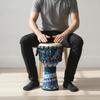 Djembe with Carrying Bag Rope-Tuned Portable for Music Lessons, Beginners