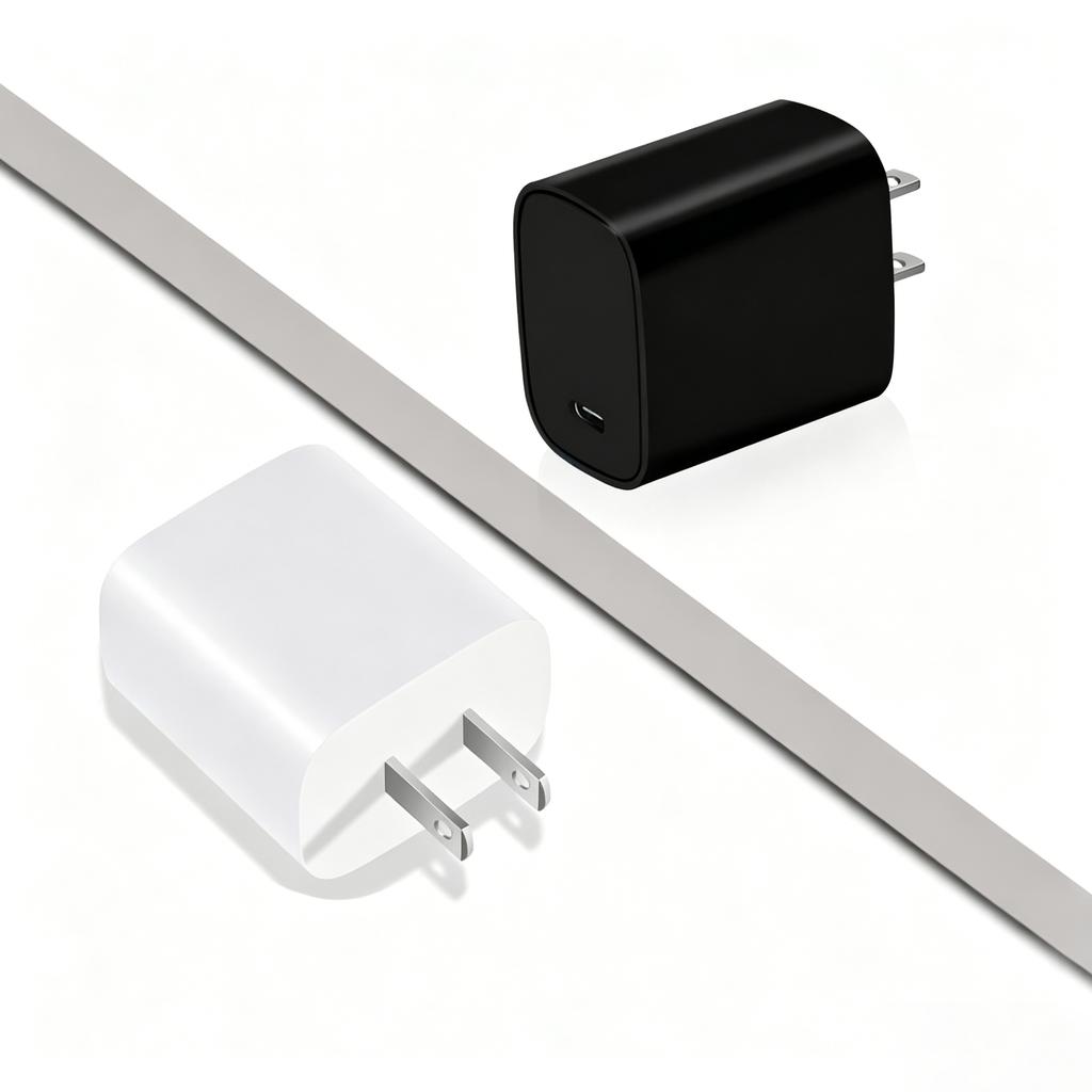 PD 3.0 20W Type-C Fast Charger with QC3.0/QC2.0 & SCP Fireproof Design for Mobile Phones Earphones Smart Watches