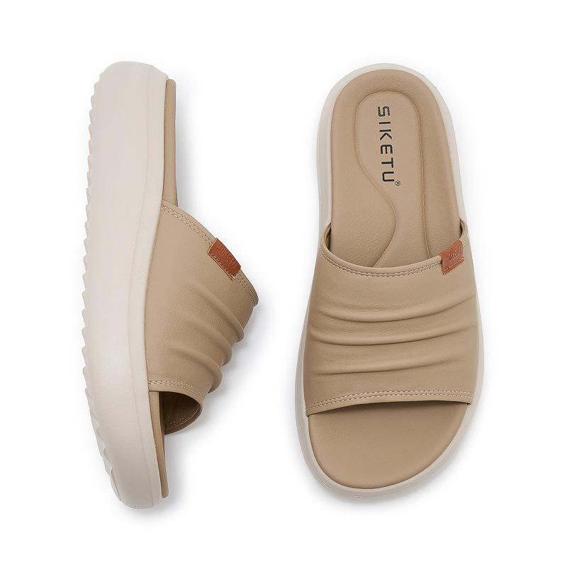 Slippers Women Summer Fashion Platform Comfortable Non-slip Women Sandals Beach Shoes Wedges Slides 35-41 Women Shoes