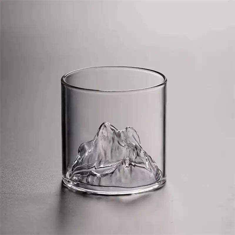 180/300ml Whiskey Glasses Mount Japanese Whiskey Glasses Fuji-Mount Drinking Glass Mountain Water Glass Drinking Glass Mug Cup