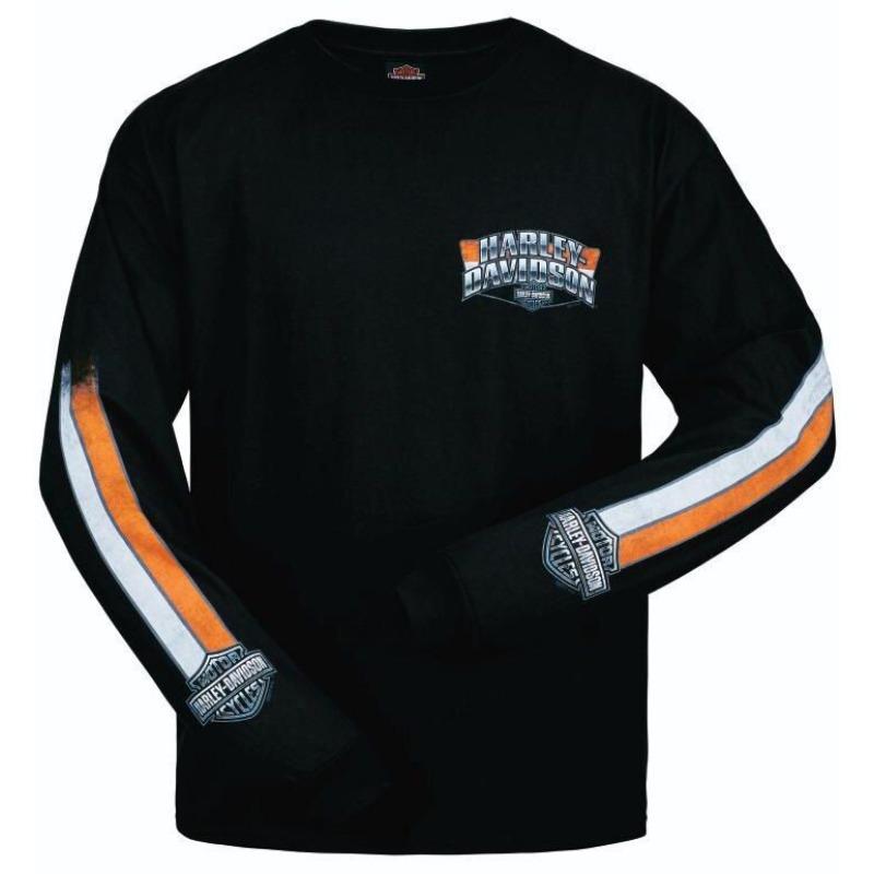 Harley--Davidson Langarmpullover Totenkopf Death Ride Free All Over Print,S-6XL 6XL