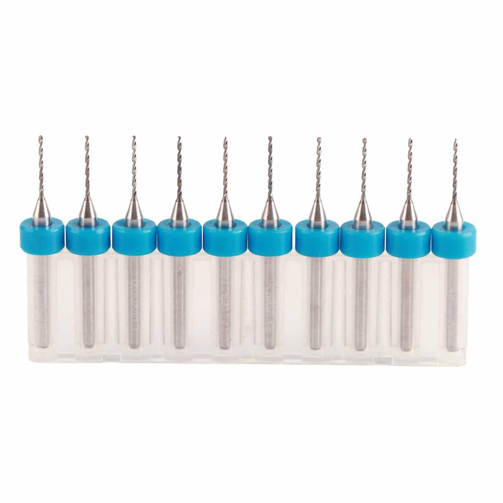 10Pcs Mini Drill Bits Set for Woodworking Drilling Watch Mobile Phone Repair Tools 0.8MM