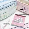 Canvas Pencil Case With Large Capacity For Students And Girls