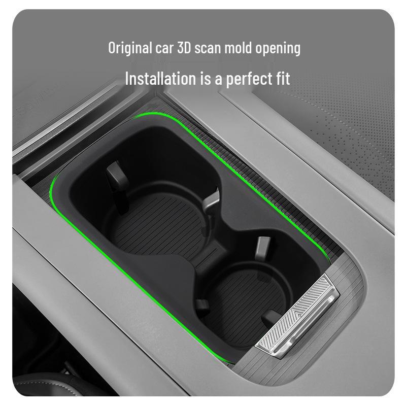 Lynk&Co 07EM-P Silicone Cup Holder Cover: Anti-Slip Protection for Car Interior