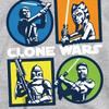 Star Wars: The Clone Wars Childrens/Kids Grid Heather Pullover Hoodie