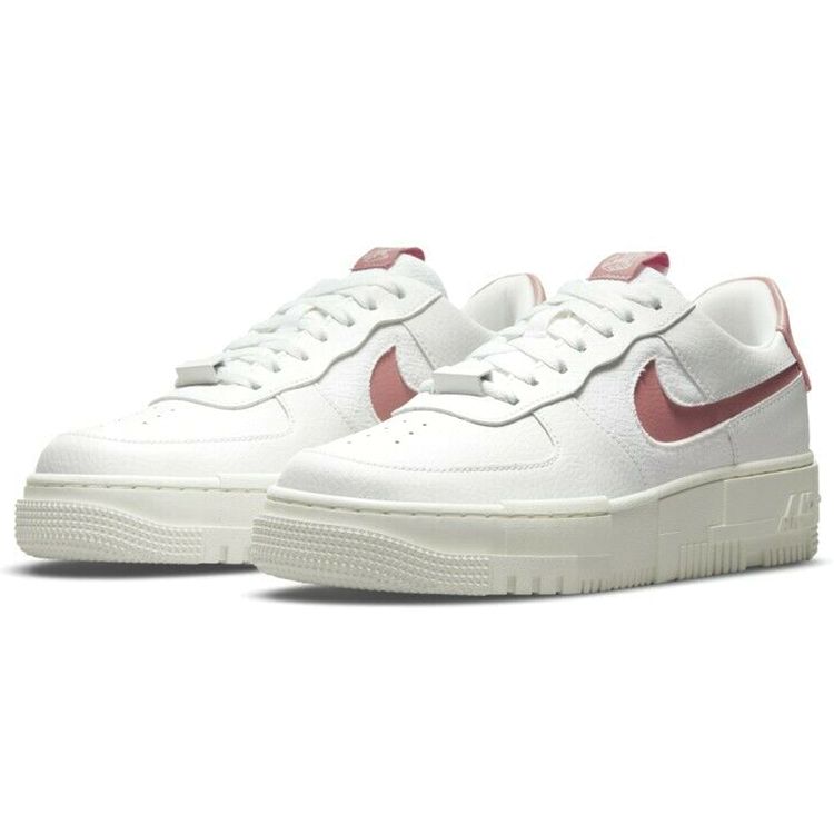 Nike  Air Force 1 Pixel White Rust Pink Women Sneakers Summit-White CK6649-103
