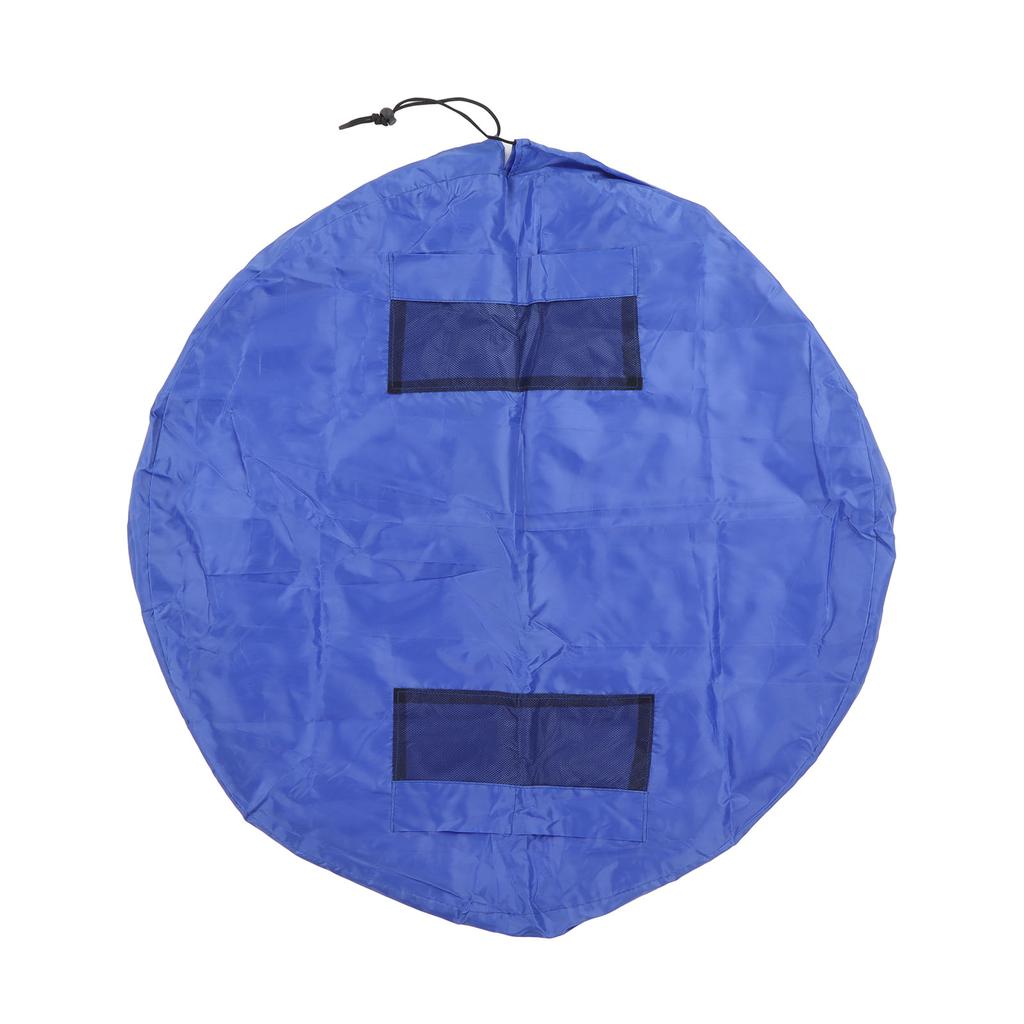 Toy Mat Storage Bag Polyester Waterproof Large Capacity Tear Resistant Multifunctional Drawstring