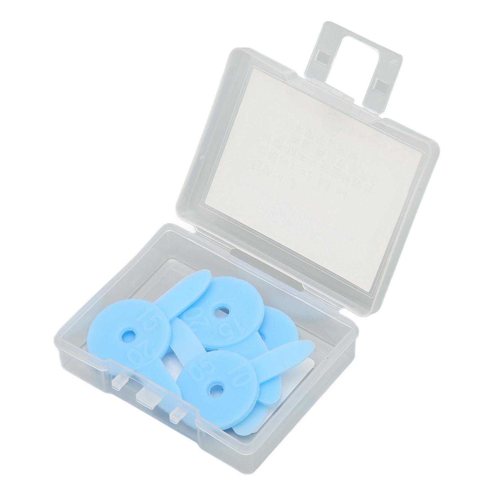 

4 шт. стоматологическая линейка для измерения диастемы, безопасная термостойкая портативная стоматологическая линейка для измерения зазоров, инструменты