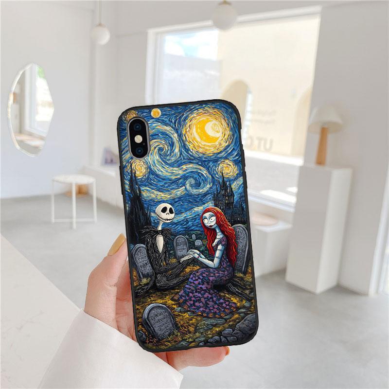 CJ40 Disney Nightmare Before Christmas Phone Case for Xiaomi Poco C40 C50 C51 C55 C65 C71 C75 F3 F5 F6 F7 M2 M3 Pro Ultra