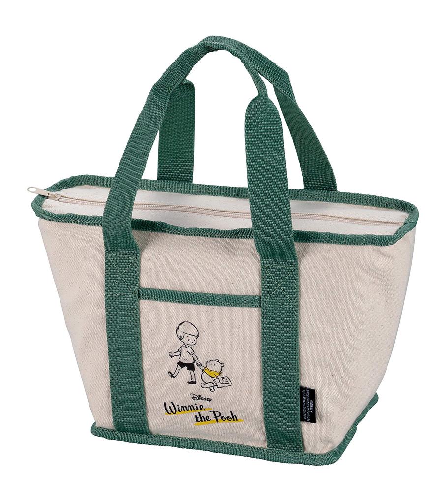 Captain Stag Disney Cooler Cooler Tote Cooler Winnie the Out (CAPTAIN STAG) Bag, Bag, Bag, Tote-style Bag, 4L, Pooh/Going MA-4056