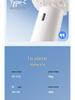 Portable Rechargeable Mini Fan: Handheld USB-Powered with Long Battery Life