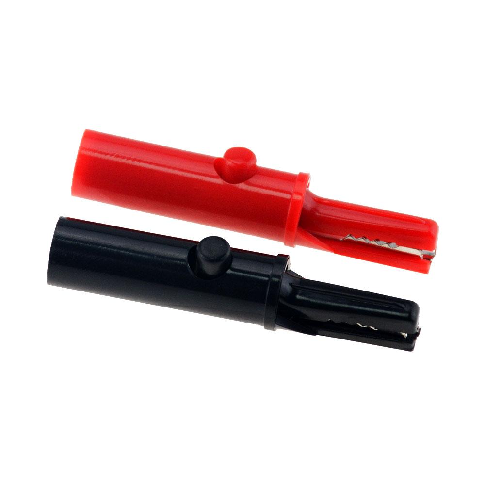 Clamp Alligator Clip Crocodile Clip Push Button Type Crocodile Clip Jack Insulation Alligator Clip