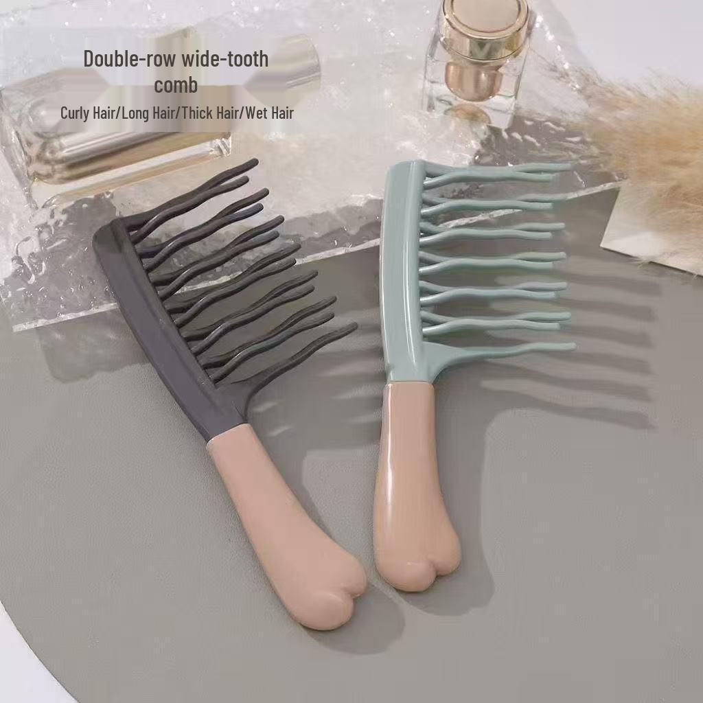 

Curved Men s Hairbrush: Scalp Massager & Curling Styling Comb