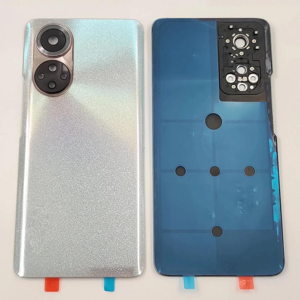 Back Cover For Huawei Honor 50 Battery Cover Back Glass Rear Back Housing With Camera Lens Replacement Parts