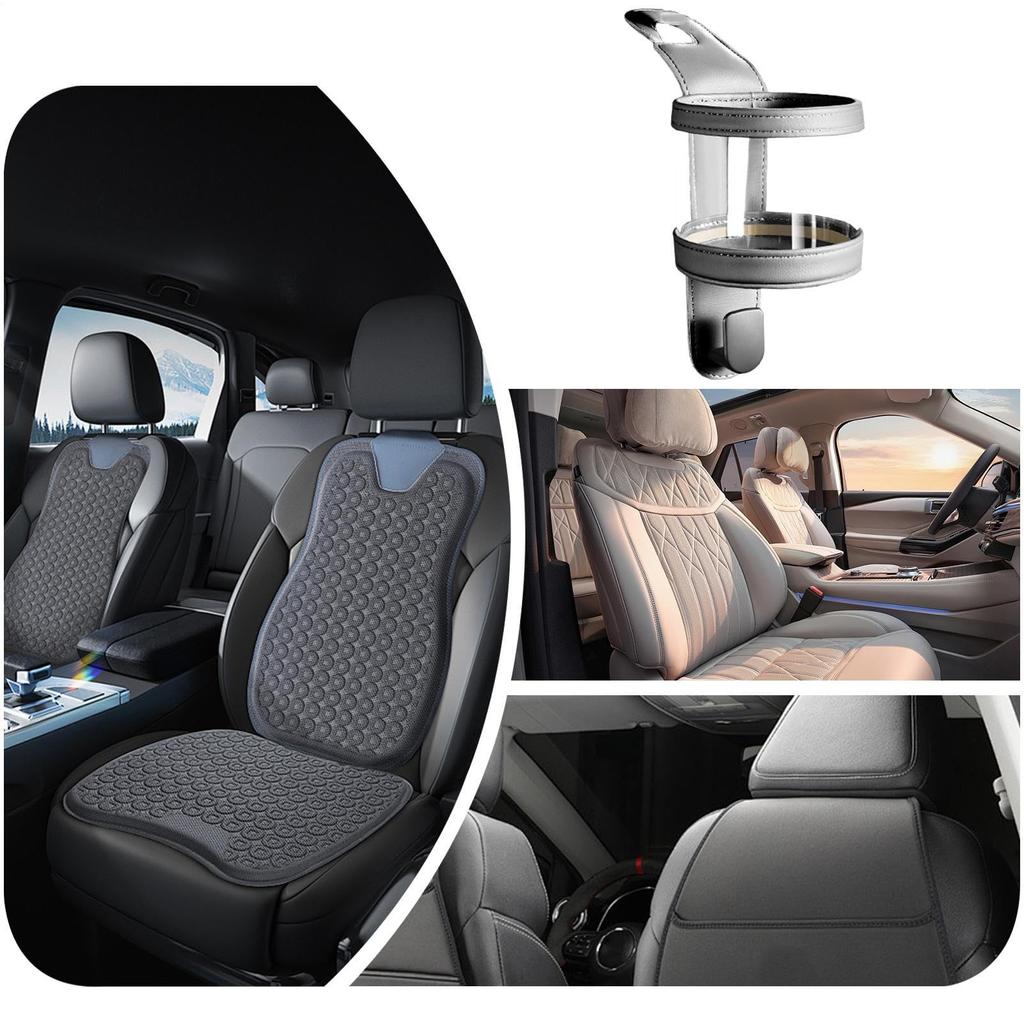 Rear Seat Headrest Cup Holder, Headrest Cup Holder - Multifunctional Seat Cup Holder Hook