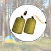 Camping Sleeping Bag Storage Bag Waterproof Stuff Sack Outdoor Drawstring Organizer Pouches with Whistle/Tail Clip