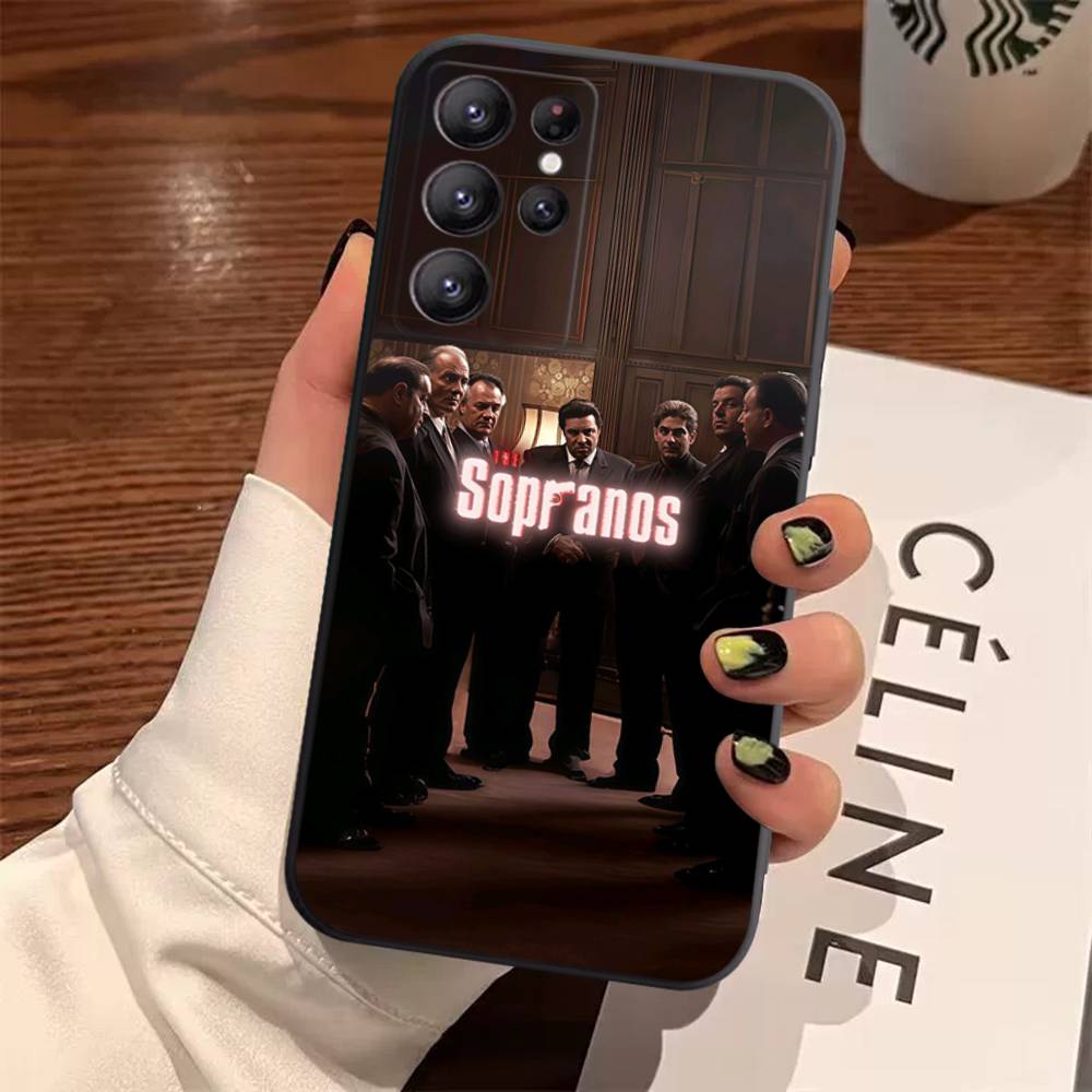 

The S-Sopranos Tony Case For Samsung Galaxy Case S25 S23 S22 S21 S30 S20 S10 Ultra Plus FE TPU Soft Cover Samsung S23ULTRA 5G