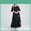 Elegante Vestido Victoriano Disfraz de Bruja Gótica Para Mujer Atuendo de Boda Medieval