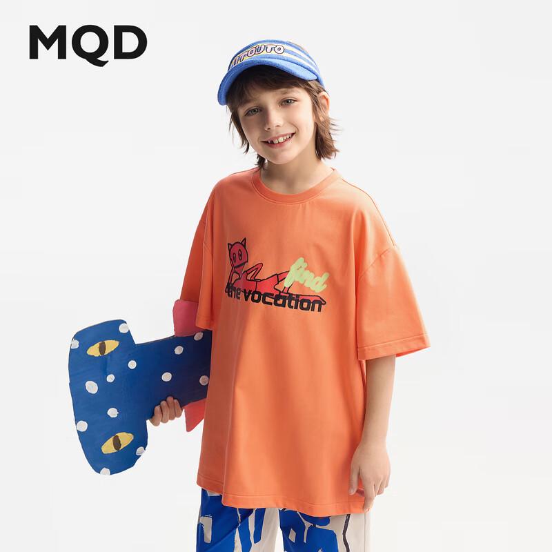 MQD Boys  Cartoon Short Sleeve T-Shirt 120cm