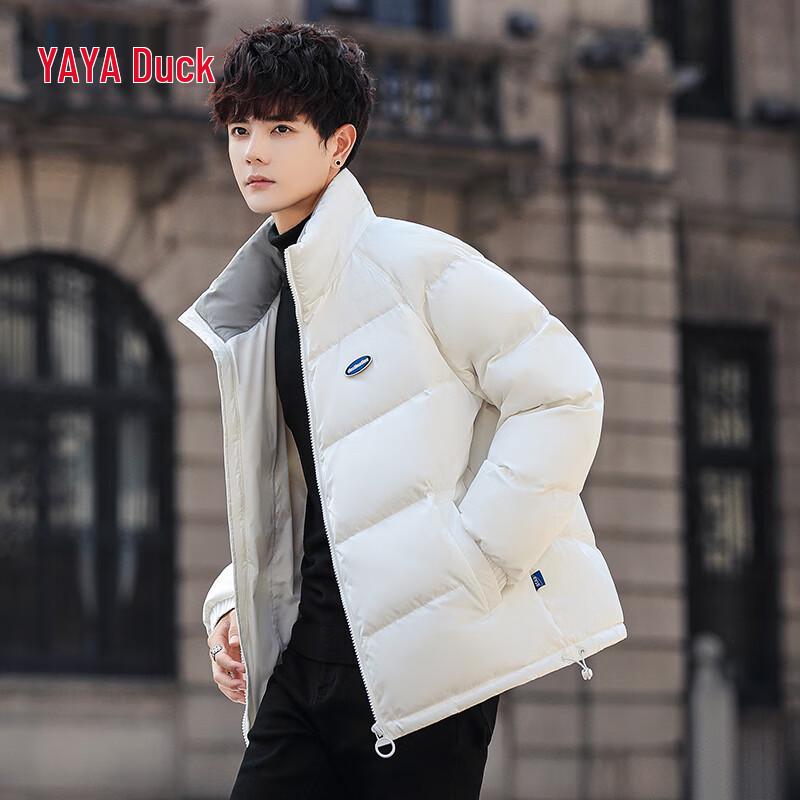 

YAYA 2025 Короткий пуховик с воротником-стойкой для пары 2XL