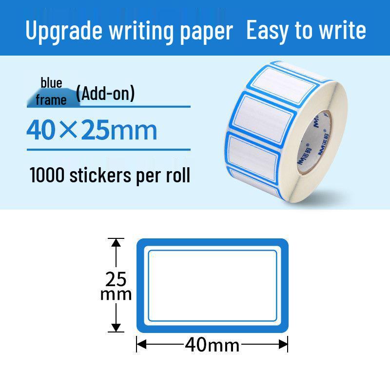 Waterproof Self-Adhesive Name Label Stickers