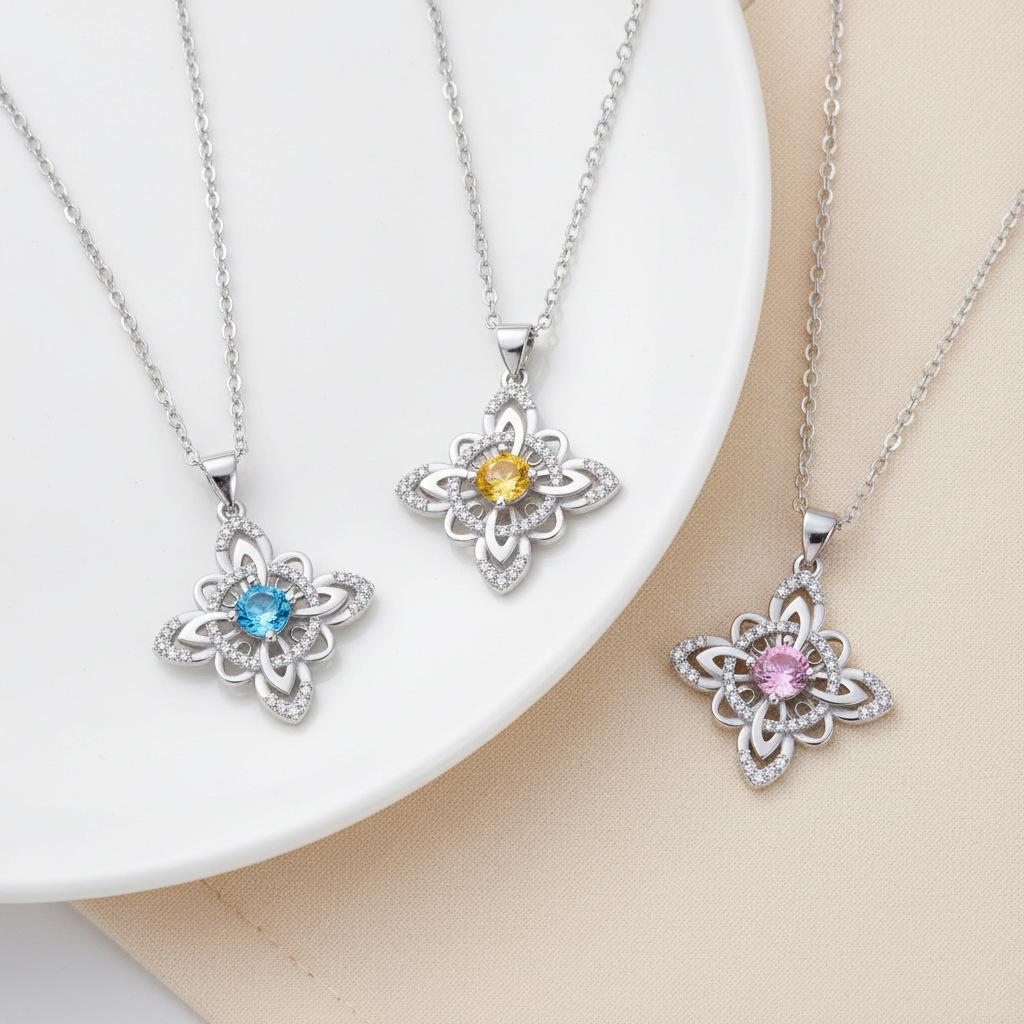 Celtic Knot Clavicle Necklace - European & American Fashion, Ideal Mother's Day Gift