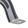 140mm X 100mm Universal Motorcycle Exhaust Clamp Exhaust Pipe Hanger Bracket Fixed Ring Support Band Fixture