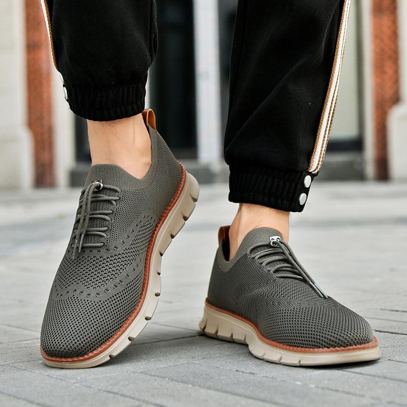 TUINANLE Herren Sneaker Übergröße 40-50 Schuhe Lässige Sneaker Atmungsaktive Mesh-Schuhe