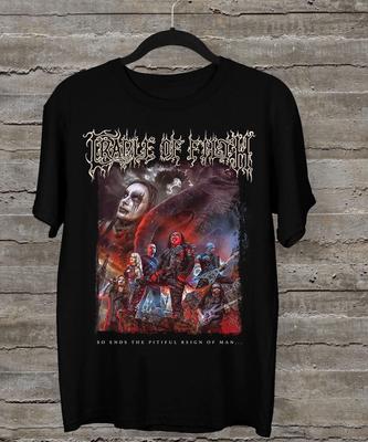 NEW Cradle Of Filth - Horror Poster Euro Tour Black All Size S-5XL Shirt
