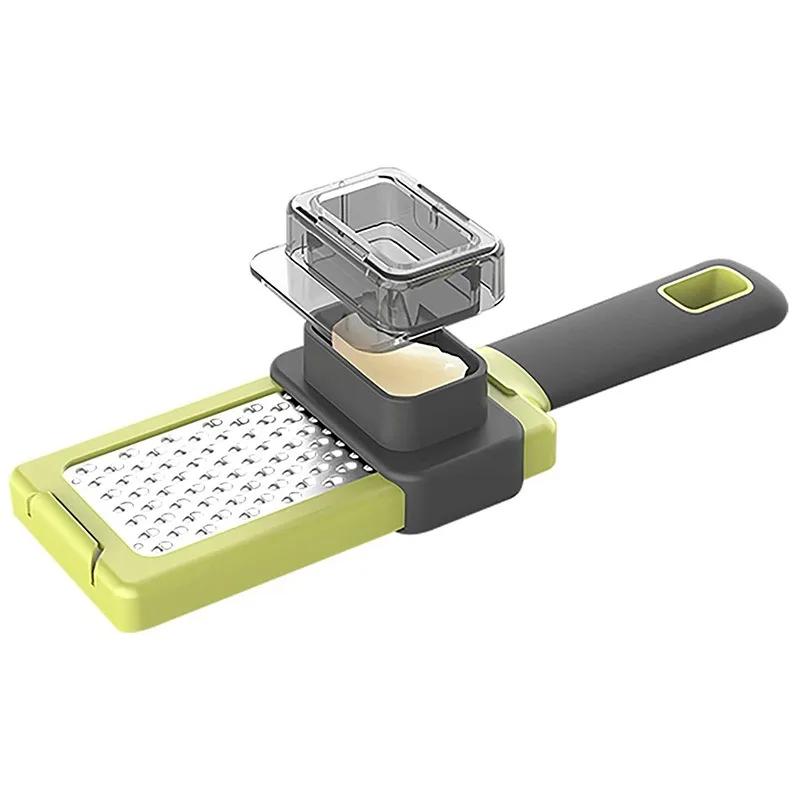 Ginger Garlic Grater Press Ginger Knife Manual Onion Chopper Household Garlic Ginger Grinding Gadgets Creative Vegetable Cutter