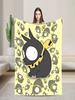 P Chan Ranma Soft Warm Blanket for Kids Plush Throw Fluffy Flannel Bedspread Home Decor Sofa Bed Cover