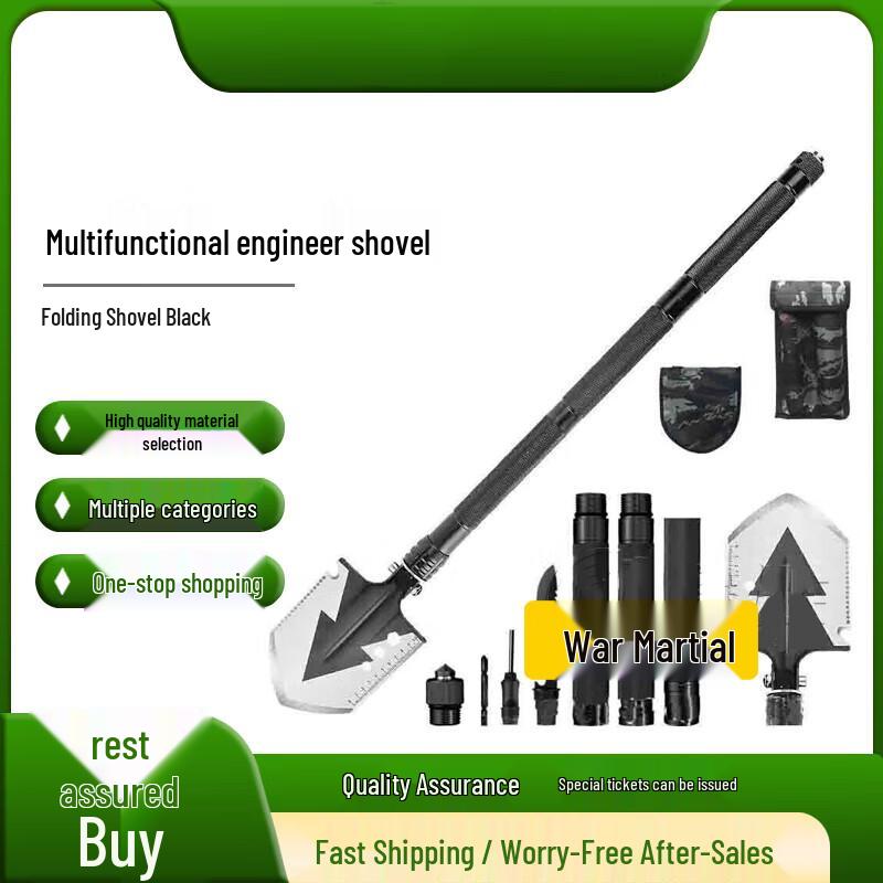 Zhanwu Multi-functional Folding Survival Shovel