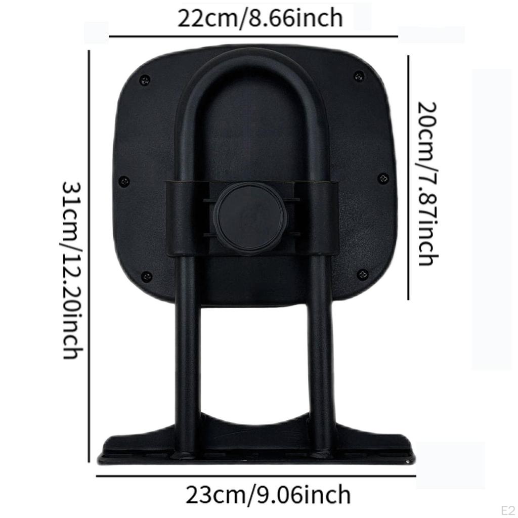 Motorcycle Rear Backrest Multiuse Modification Professional Sturdy Practical Sissy Bar Easy