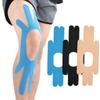 Large Elastic Knee Muscle Patch - Pre-cut Irregular Shape for Sports Support