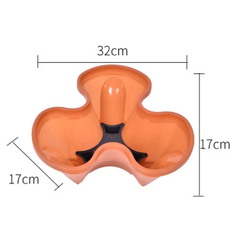 Vertikaler Turm Stapelbarer Blumentopf Kunststoff Mit Beweglichen Rollen Blumentopf Mehrschichtig Erdbeer Pflanzturm Hausgarten