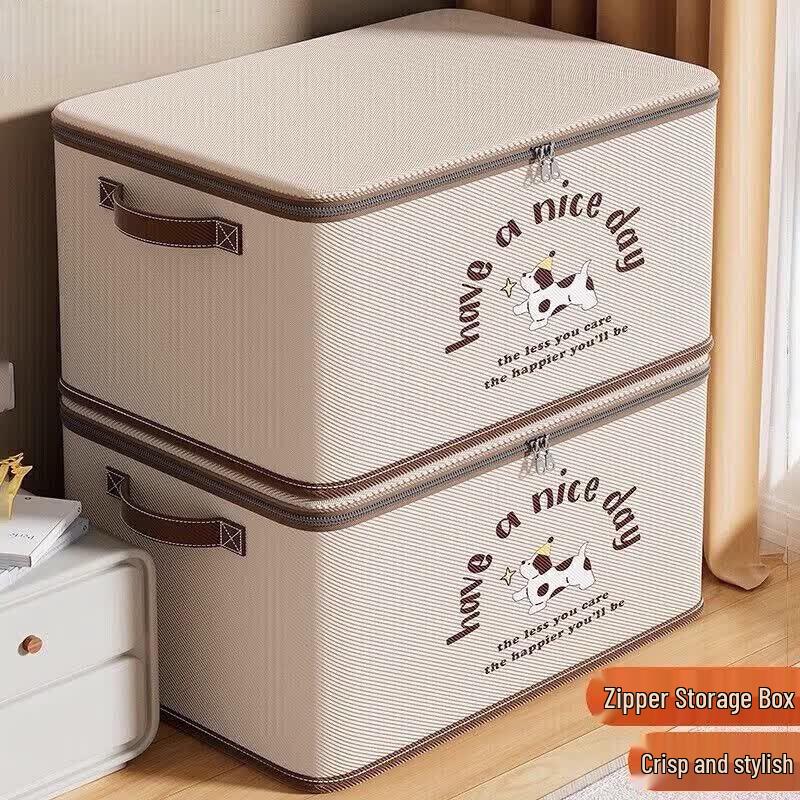 Foldable Fabric Clothes Storage Box