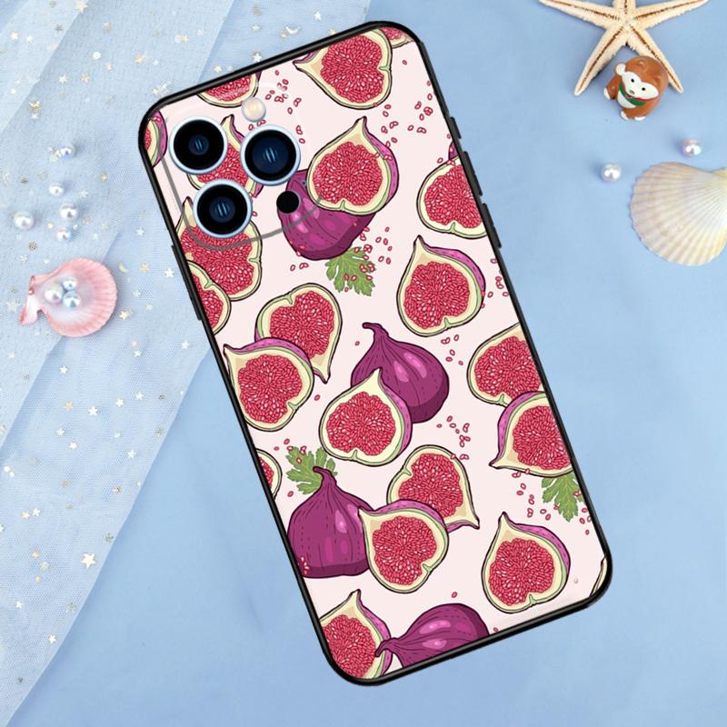 Avocado Pear Papaya Pomegranate Case For iPhone 17 Pro Max16 15 14 13 11 12 Pro Max Plus 12 13 Mini 16e 17 Air Back Cover
