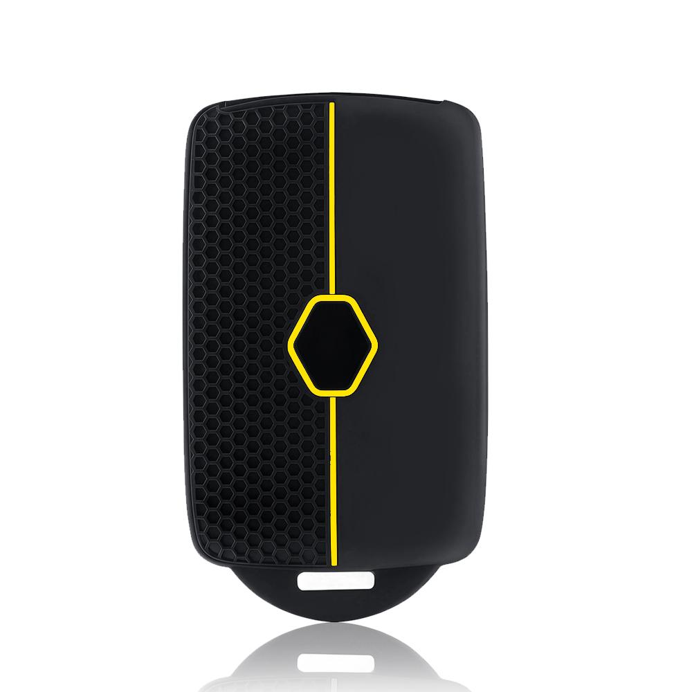 Silikon Smart Fernbedienung Auto Schlüsselhülle Abdeckung Fob für Renault Captur Koleos Kadjar Arkana Megane Dacia Duster Sandero Stepway