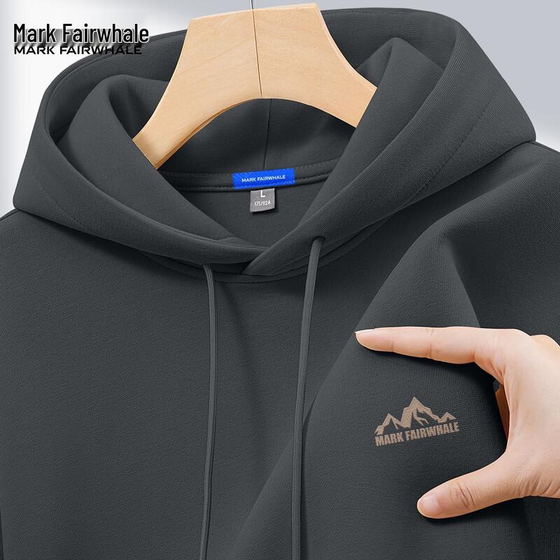 Mark Fairwhale Men's American Retro Hooded Sweatshirt